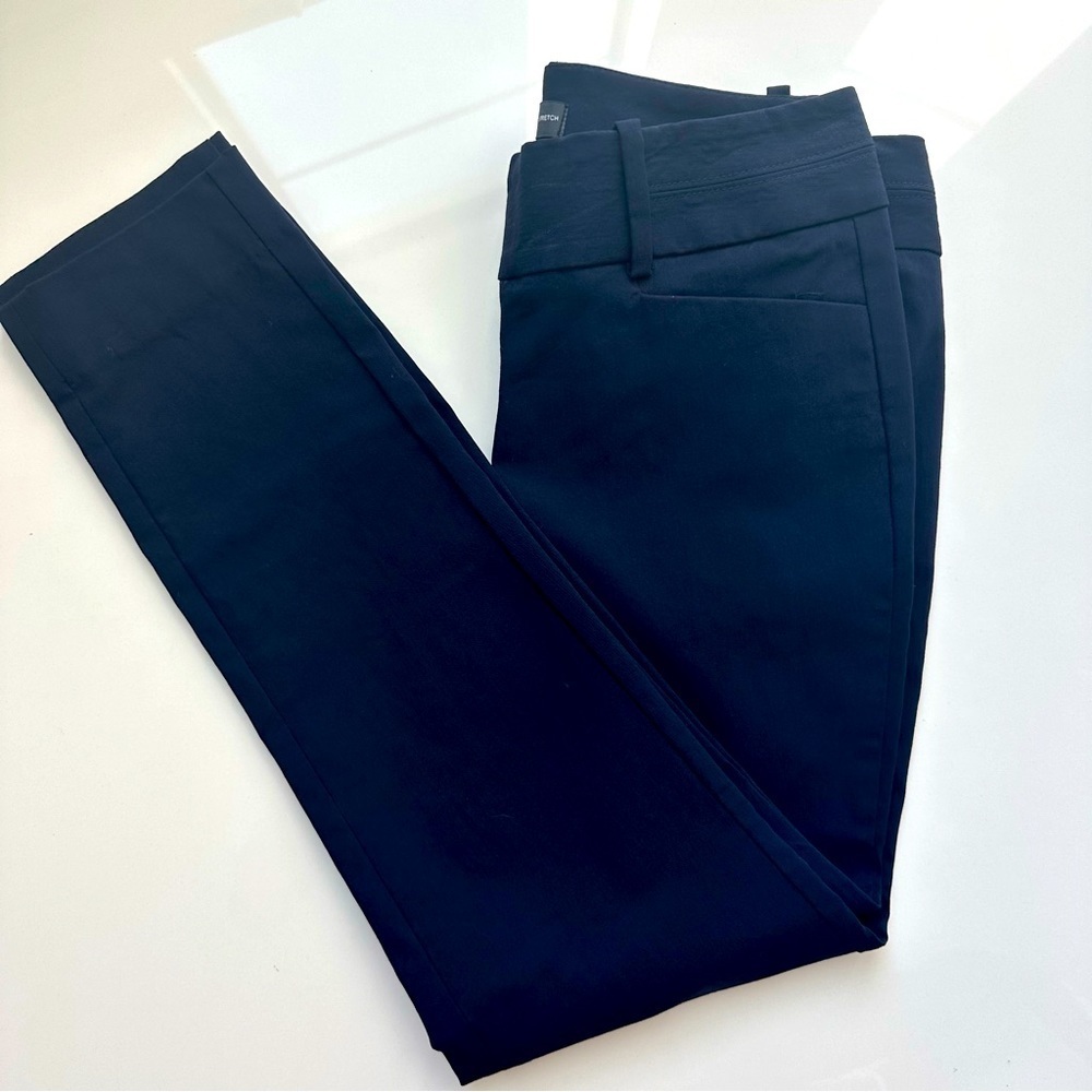 navy skinny pants